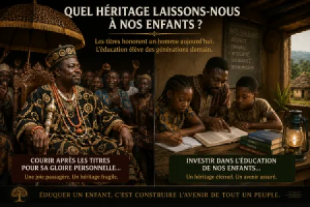 Quel héritage laisserons-nous à nos enfants ?La transmission selon la philosophie Grassfields