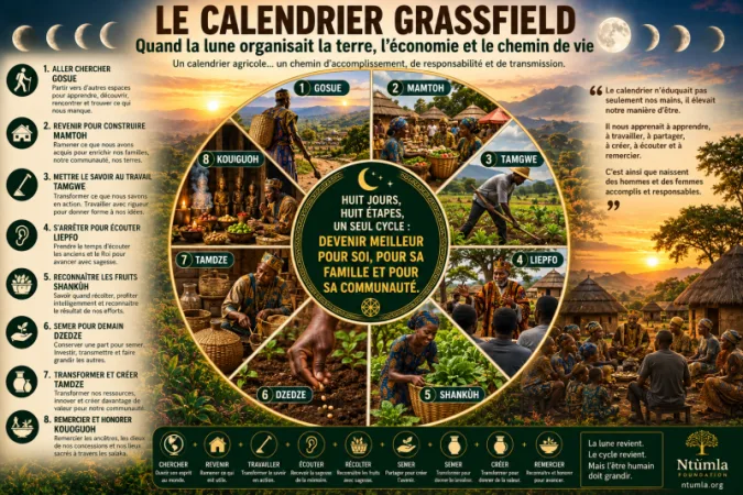 LE CALENDRIER GRASSFIELD/Bamileke Quand le cycle lunaire organisait une manière de vivre