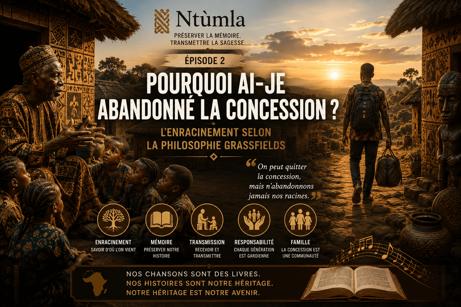 Pourquoi ai-je abandonné le Village ? L'enracinement selon la philosophie Grassfields