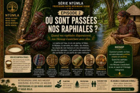 Épisode 2 — Où sont passées nos raphiales ? Quand nos raphiales disparaissent, nos Nkouop s’assèchent avec elles